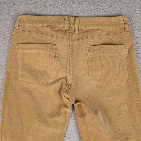 J. Crew Corduroy Pants Womens 30 S Brown Bootcut 33x30.5 Stretch Pockets Jeans - Picture 8 of 13